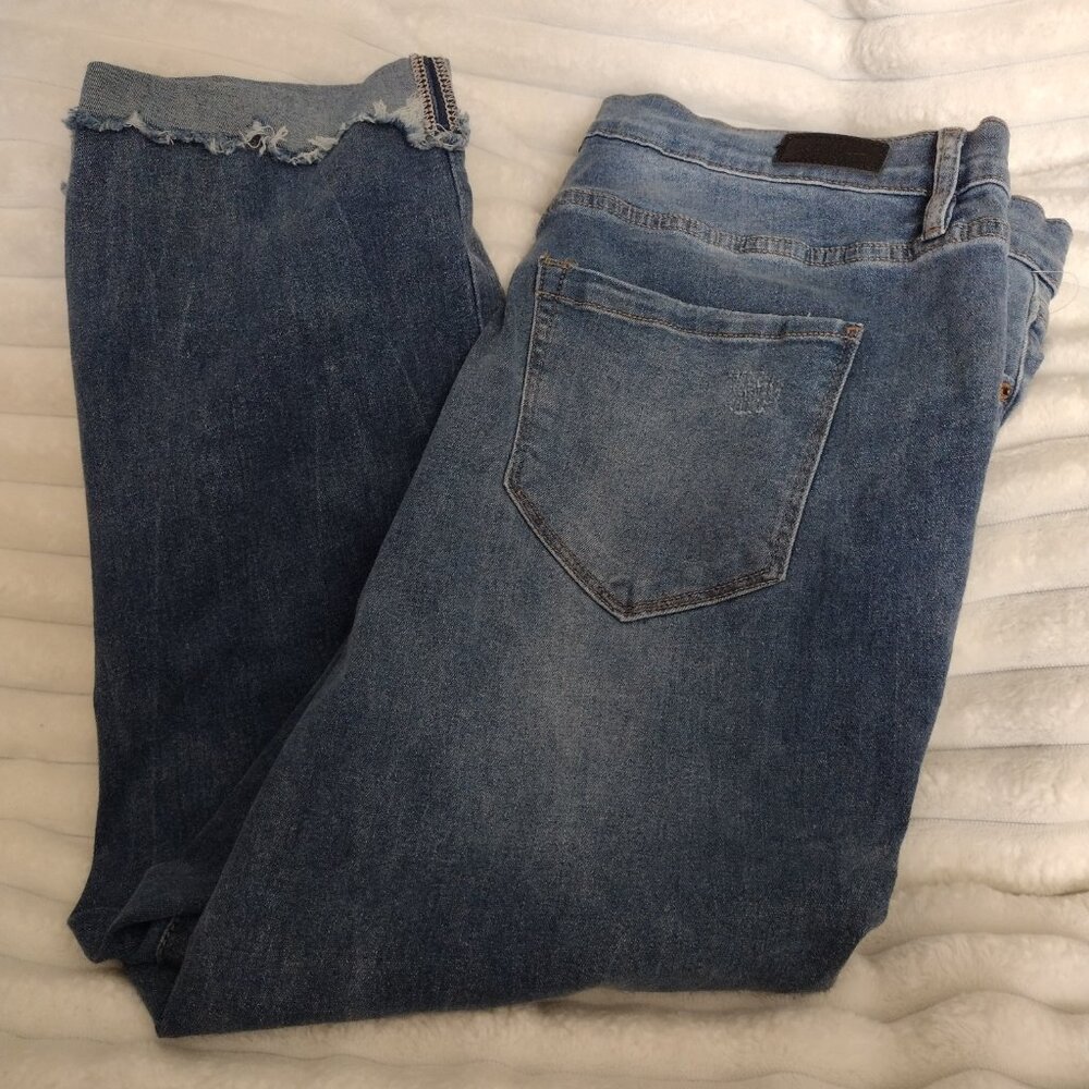 Nicole Miller New York SOHO High Rise Skinny Crop Jeans 18W NWT - Picture 8 of 16